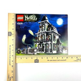 Lego Monster Fighters Haunted House 10228 Instruction Manuals Books Only