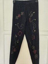 Leggings Donna Jessica Arte Retro Años Noventa Stock Muerto Algodón y Lycra Talla 2