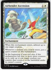 Airbender Ascension 6 Rare Avatar: The Last Airbender Magic: The Gathering NM
