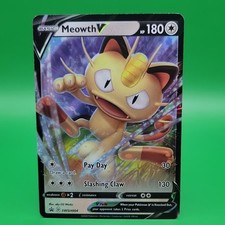 Carte promozionali Meowth V SWSH004 SWSH: Spada e Scudo Holo