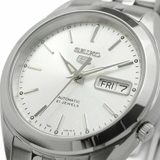 New Seiko 5 Stainless Steel Automatic 21 Jewels SNKL15 SNKL15K1 Men's Watch