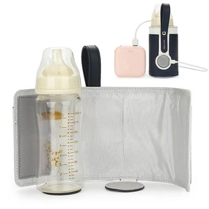 Baby Bottle Warmer Bag 3 Temperature Adjustable Portable  for Home and on the Go