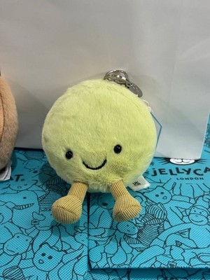Jellycat Amuseables Max Macaron Pistachio Green Plush Toy Gift New With Tags