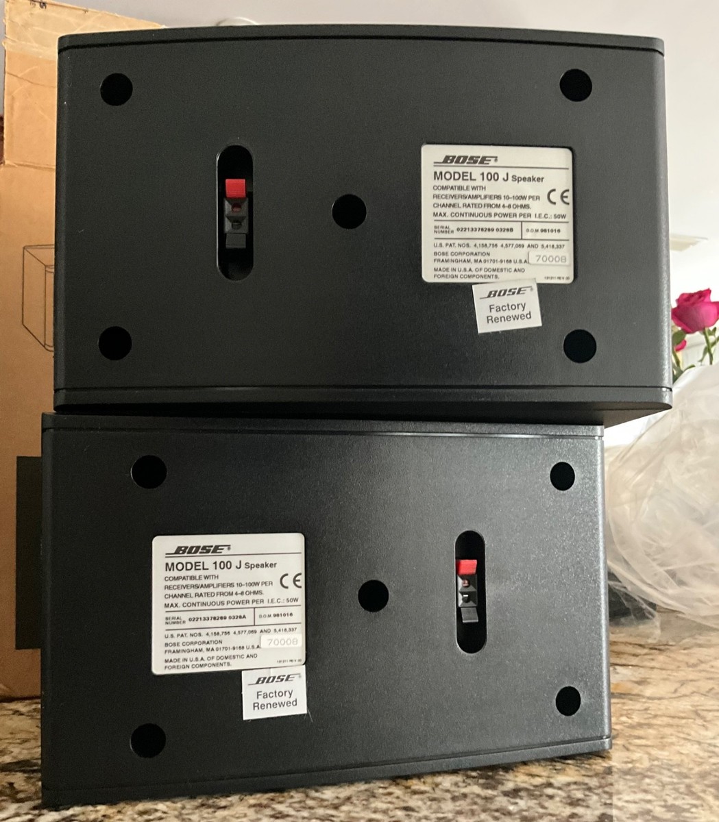 Bose Model 100 Bookshelf Speakers for sale online | eBay