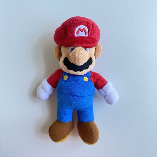 Nintendo 9.5" Super Mario Bros Mario Plush No Tag - Picture 1 of 5