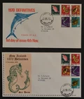 1970 New Zealand Definitives First Day Covers (2) - Two Designs - Addressed