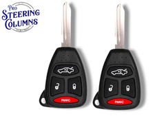 05-10 Jeep Dodge 4-Button Remote Head Key FCC...