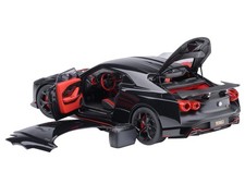 Nissan GT-R50 By ItalDesign Black and Matt Black 1/18 by Autoart