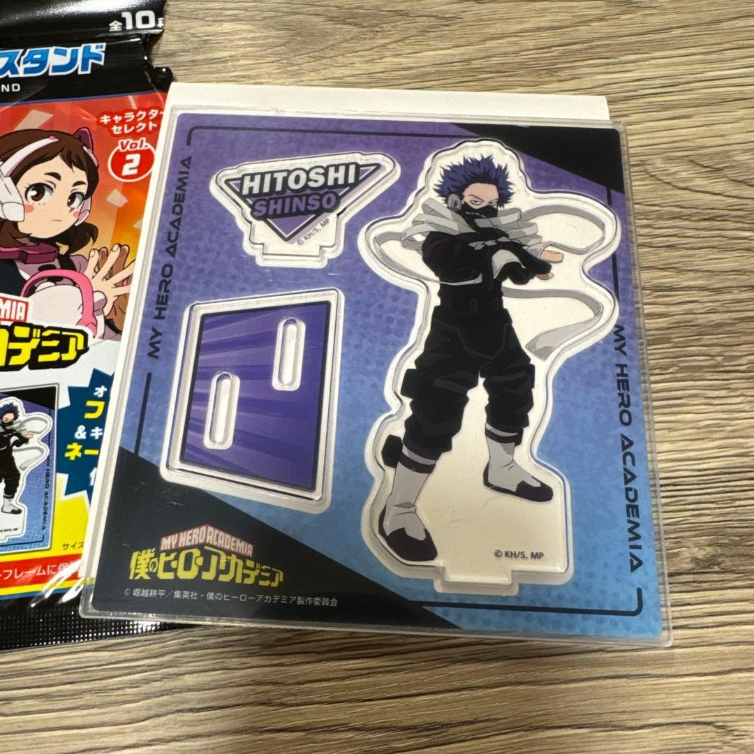 My Hero Academia Acrylic Stand DAISO Japan Set Kirishima Tokoyami
