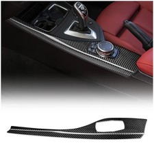 BMW 1 2 Series F20 F21 F22 Carbon Fiber Center Console Trim Piece Cover RHD