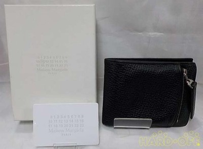 Maison Margiela Blk/Scuffed/No 4 Threads/2017 Bi-Fold Wallet