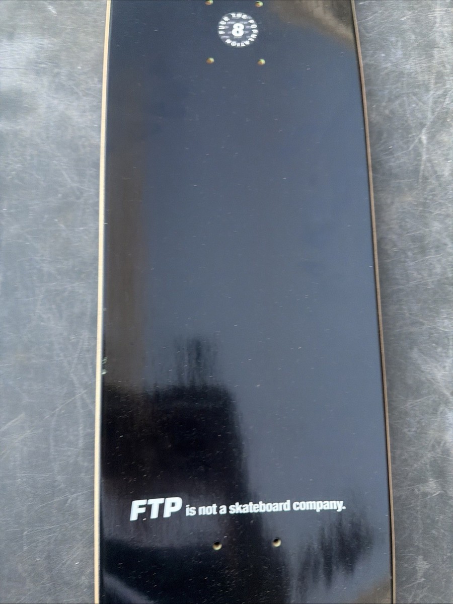 EXTREMELY RARE Alley Rope Hanging Klansman Cop FTP Skateboard Deck