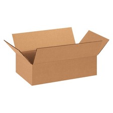 GRAINGER APPROVED 22XK34 PK 25 Shipping Box,14x8x4 in 22XK34