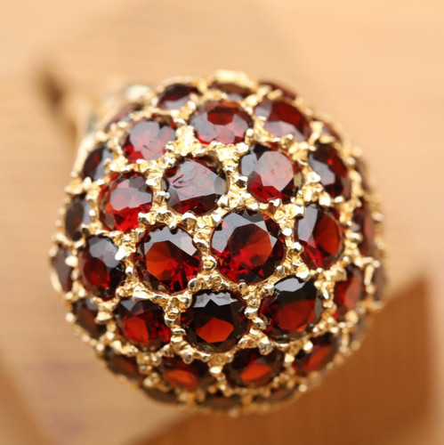 Garnet Dome Ring