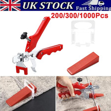 1.5/2/3mm Tile Leveling Spacer System Tool 200-1000Pcs Clips Wedges Floor & Wall