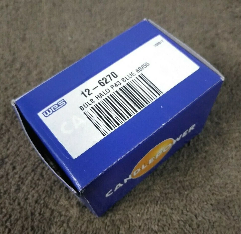 NUEVO CandlePower 4720BLB Xenón XB3 Bombilla Brillante Potenciada H4 12V 60/55W Azul Foto 2 de 4