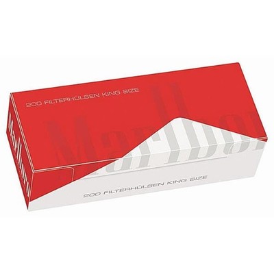1.000 Stück Marlboro Red King Size Zigarettenhülsen