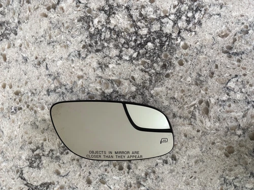 2010-2019 FORD TAURUS Passenger Side HEATED MIRROR GLASS with spotter OEM