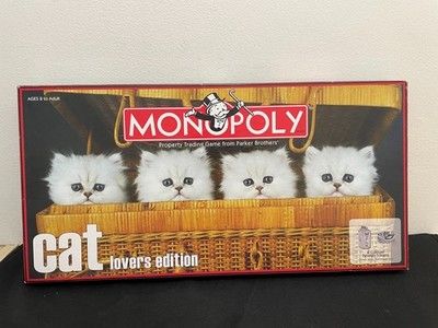 Monopoly Cat Lovers Edition Board Game USAopoly Hasbro Cat Theme