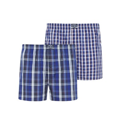 Jockey Herren Web-Boxershorts, 2er-Pack   Everyday Striped Boxer Woven, Eingr...