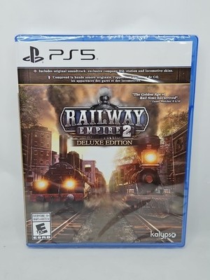 Railway Empire 2 Deluxe Edition - Sony PlayStation 5 Factory Sealed 