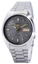 Seiko 5 Grau Gold SNXS75K1 Automatik 30M Wasserdicht Herrenuhr !!!OHNE …