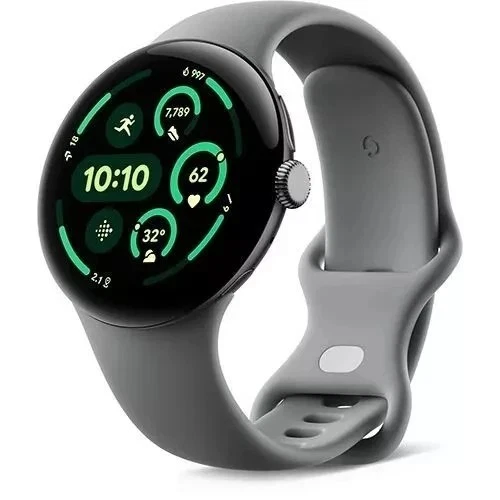 Google Pixel Watch 3 WiFi 45mm Smartwatch Matte Hazel Hazel Grün