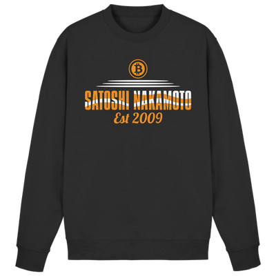 Satoshi Nakamoto - Est. 2009 - Sweatshirt | BTC Bitcoin Krypto Wallet Finanzen