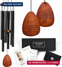 37" Memorial Wind Chimes for Loss of Loved One - Sympathy Bereavement Gift for
