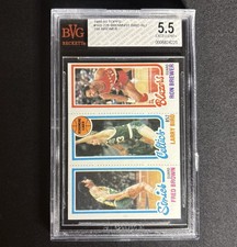 1980-81 Topps - Larry Bird, Fred Brown, Ron Brewer #198-31-228 (RC) BVG 5.5