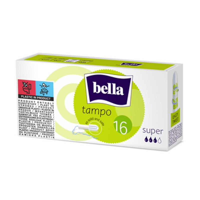 5900516320348 Tampony Bella Tampo Super a16 bez aplikatora Toruskie Zakady Mat 3090₽