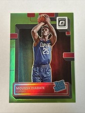 2022-23 Donruss Optic Moussa Diabate Rookie Lime Green #134/149 SP Clippers🔥📈