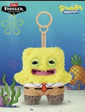 *NEW* SpongeBob x Fuggler Plush Keychain Clip 2025 SpongeBob Plush