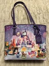Dooney & Bourke Disney Parks Joey Chou Castle Tote Bag