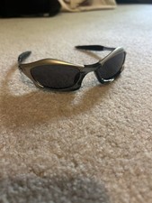 Vintage Oakley Men s Juliet X-Metal Sunglasses Gold Frame Black Lens