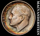 1952-S Silver Roosevelt Dime - Scarce  Better Date  Color  No Reserve  #i740