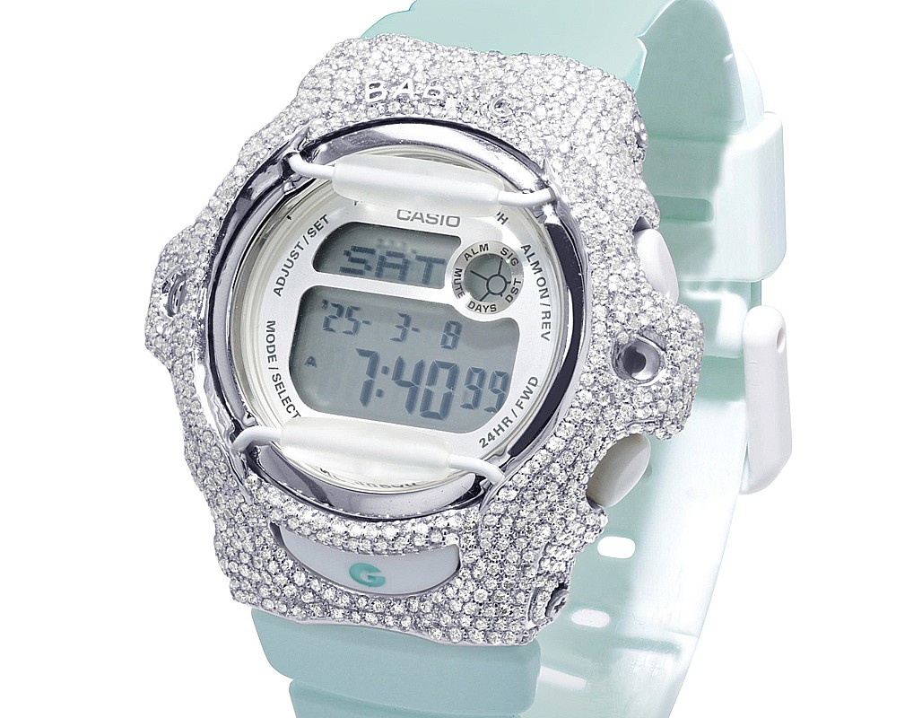 DAMUE Baby-G CASIO 腕時計 シルバー/ホワイト DAMUE Baby-G CASIO 腕時計 シルバー/ホワイト BABY-G カシオ
