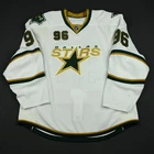 2008-09 Fabian Brunnstrom Dallas Stars Game Used Worn Hockey Jersey MeiGray