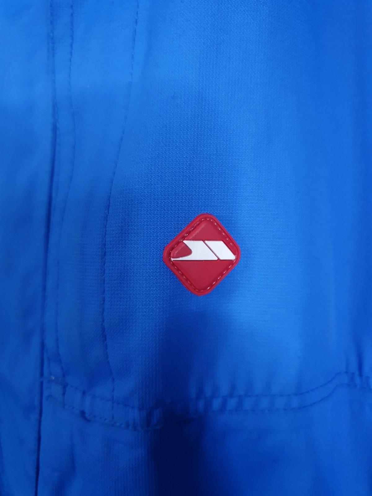 Trespass Elevate Waterproof Jacket Blue Black Win… - image 5