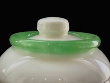 Certified Natural Grade AIce Burmese Green Jade jadeite bracelet bangle 54MM8681