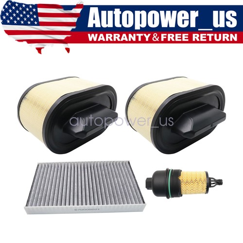 Maserati Ghibli 2014-2019 Air filters Set P/N 670001545 Photo - $54