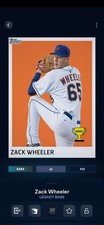 2012 Topps Heritage - Zack Wheeler (RC) RARE (Digital Topps Bunt)