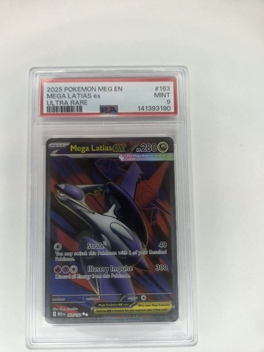 Mega Latias ex graded PSA 9 for sale on eBay