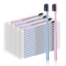500Pcs Prepasted Disposable Toothbrushes Bulk Individually Wrapped Pre