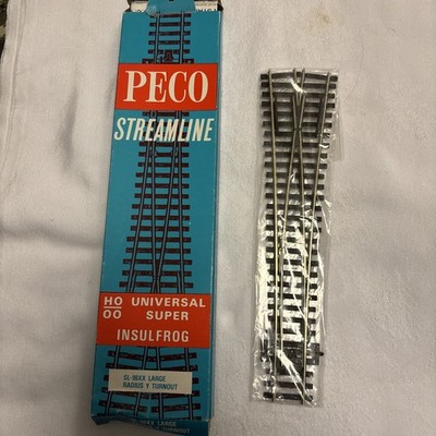 PECO STREAMLINE SL 98xx Large Radius Y  Turnout New!