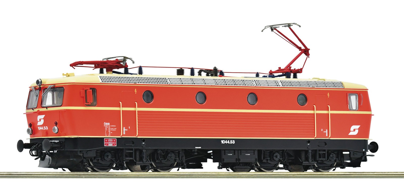 Locomotive électrique ÖBB 1044.53 Roco 7510149 version HO miniature avec décodeur sonore digital