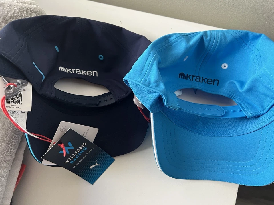 Williams Racing F1 Racing Hat Puma paquete de 2 SnapBack Foto 2 de 2