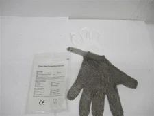 Franklin , Stainless Steel Reversible Chain Mail Protective Glove , Medium