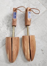 BOSTONIAN Shoe Tree Wooden Cedar adjustable Shoe Stretchers size M Split Toe