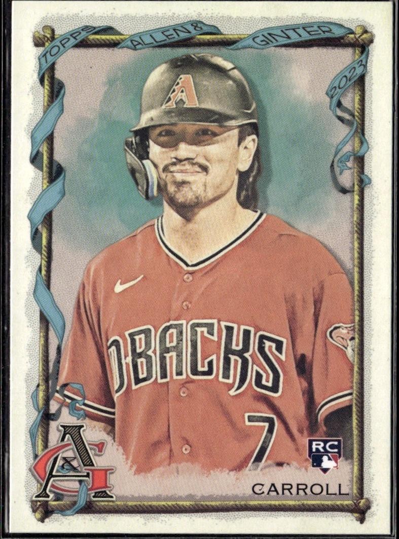 2023 Topps Allen & Ginter Silver Portrait #11 Corbin Carroll